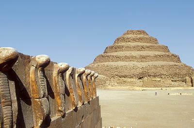 Day tour to Giza Pyramids, Sphinx, Sakkara step pyramid and Memphis